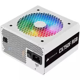 Блок питания ATX Corsair CX750F RGB White CP-9020227-EU 750W 80 Plus Bronze 120mm fan