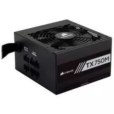 Блок питания ATX Corsair TX750M CP-9020131-EU 750W (12V V2.31, EPS V2.92,80 Plus Gold, 20dBA, 140mm fan(ультратихий), Active PFC) RTL