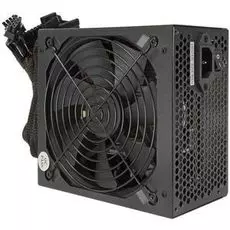 Блок питания ATX Crown CM-PS450W PRO CM000003030 450W, 80Plus Silver, APFC, fan 120mm, SATA*6, PATA*6, 4+4pin, 6+2pin PCI-E*4, кабель 1.2м, RTL