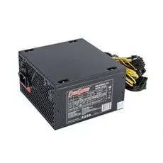 Блок питания ATX Exegate 500NPXE EX221638RUS 500W(+PFC), black, 12cm fan, 24p+4p, 6/8p PCI-E, 4*SATA,3*IDE, FDD