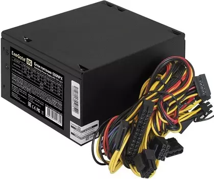 Блок питания ATX Exegate 550NPX EX282071RUS 550W, black,12cm fan, 24p+4p, 6/8p PCI-E, 3*SATA, 2*IDE, FDD