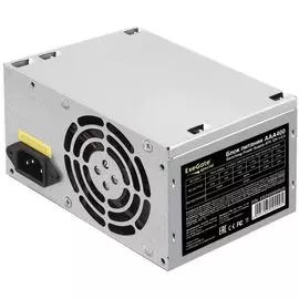 Блок питания ATX Exegate AAA400 (ES259590RUS-PC) (УЦЕНЕННЫЙ) 400W, PC, 8cm fan, 24p+4p, 2*SATA, 1*IDE + кабель 220V в комплекте, Б/У, ИЗ РЕМОНТА, гара