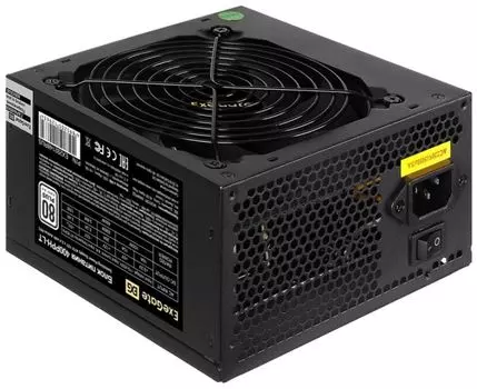 Блок питания ATX Exegate EX292148RUS 400PPH-LT, 400W, 80 PLUS, APFC, 120mm fan, RTL