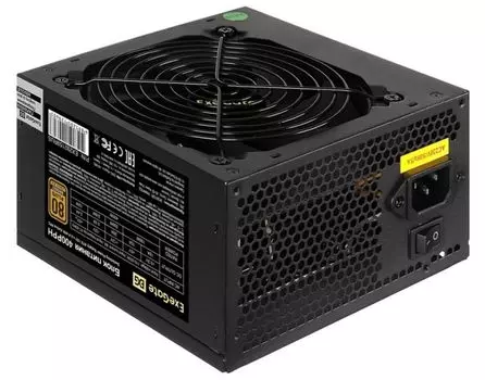 Блок питания ATX Exegate EX292159RUS-OEM 400PPH, 400W, APFC, 80 PLUS Bronze, 120mm fan, box