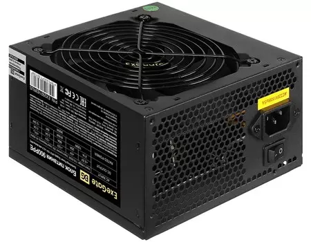 Блок питания ATX Exegate EX292163RUS-S 900W, APFC, 80 PLUS, 120mm fan, кабель 220V с защитой от выдергивания