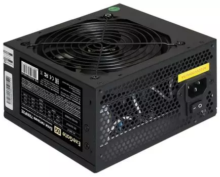 Блок питания ATX Exegate EX292176RUS-PC 750W, 120mm fan, кабель 220V