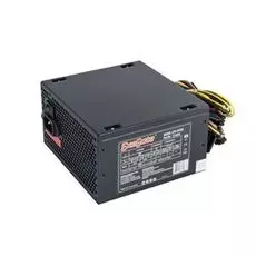 Блок питания ATX Exegate XP500 EX219463RUS-S 500W, SC, black, 12cm fan, 24p+4p, 6/8p PCI-E, 3*SATA, 2*IDE, FDD + кабель 220V с защитой от выдергивания