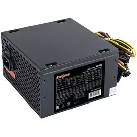 Блок питания ATX Exegate XP550 EX282070RUS-PC 550W, PC, black, 12cm fan, 24p+4p, 6/8p PCI-E, 3*SATA, 2*IDE, FDD + кабель 220V в комплекте