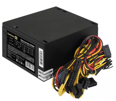 Блок питания ATX Exegate XP800 EX292167RUS-PC 800W, 120mm fan, black, кабель 220V в комплекте