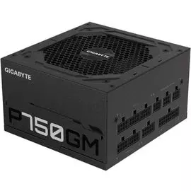 Блок питания ATX GIGABYTE GP-P750GM (УЦЕНЕННЫЙ) 750W, Active PFC, 120mm fan, 8‎0 PLUS Gold, НОВЫЙ, ИЗ РЕМОНТА, гарантия магазина 1 месяц