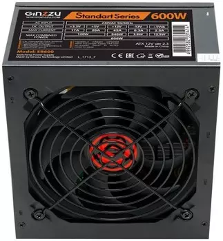 Блок питания ATX Ginzzu SB600 600W