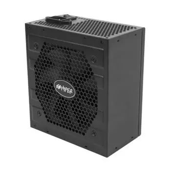Блок питания ATX HIPER HPB-600FMK2 600W APFC, 80+ gold, 120mm fan, black, RTL