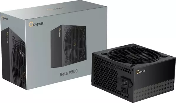 Блок питания ATX Ocypus Beta P500 [P500-ND] 500W/APFC/TW capacitors