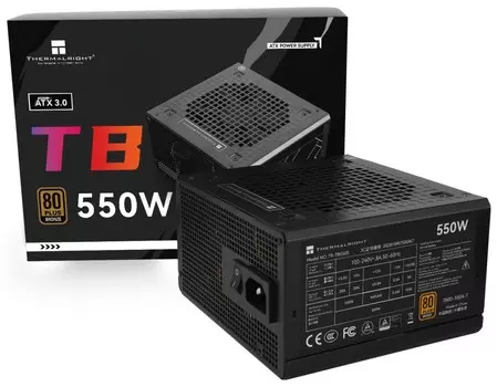 Блок питания ATX Thermalright TR-TB550S 550W 80+ Bronze, 12VHPWR