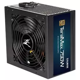 Блок питания ATX Zalman TeraMax 750W, APFC, 120mm fan, 80+ Gold, full modular, Retail