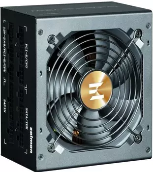 Блок питания ATX Zalman ZM750-TMX2SE 750W, 80+ GOLD, 12VHPWR, full modular