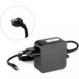 Блок питания для ноутбука Lenovo OEM LE45-T-OR 20V, 2.25А 45W USB Type-C формфактор квадрат
