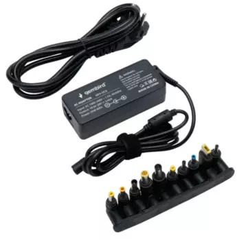 Блок питания для ноутбука универсальный Gembird NPA-DC8 автоматический 18,5В-20В, 65Вт, 10 штекеров