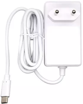 Блок питания Gembird NPA-DC7 для Raspberry Pi 4B, Белый, 5.1V, 3A, 15.3Вт, кабель 1.5 m, USB Type-C output jack