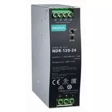 Блок питания MOXA NDR-120-24 120W Din-Rail 24 VDC Power Supply, 90-264VAC/127-370VDC, 5A