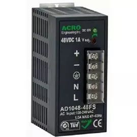 Блок питания NSGate AD1048-24FS выход 48W, 24V 2A, на DIN-рейку, стену