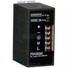 Блок питания OSNOVO PS-12024/I промышленный 1 выход: DC12V, 2A (24W). Диапазон входных напряжений: AC100-240V. КПД: 83%. Защита от короткого замыкания