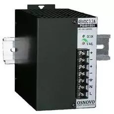 Блок питания OSNOVO PS-48150/I промышленный. 1 выход: DC48V, 3.2A (150W). Диапазон входных напряжени