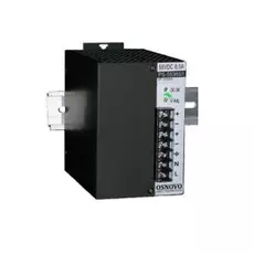 Блок питания OSNOVO PS-55360/I промышленный. DC55V, 6,5A (360W). Диапазон входных напряжений: AC100-240V. КПД: 83%. Регулировка выходного напряжения в