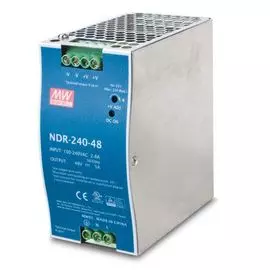 Блок питания Planet PWR-240-48 AC-DC на DIN рейку 48V, 240W (-10 +70 )(NDR-240-48)