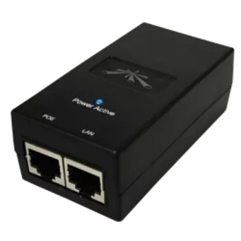 Блок питания Ubiquiti POE-15-12W с PoE, 220 VAC -> 15VDC, 0.8A - для абонентов