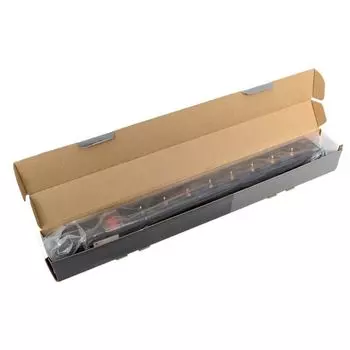 Блок розеток 19", 8 розеток EKF TRP-HPD-LS-10A-8SH-C14 PDU TERACOM PRO 1U 10А/250В Schuko с выключат. без шнура питания вх. разъем C14 корпус алюминий