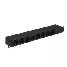 Блок розеток 19", 8 розеток NT SOC 230.16A1-8S-С20 B