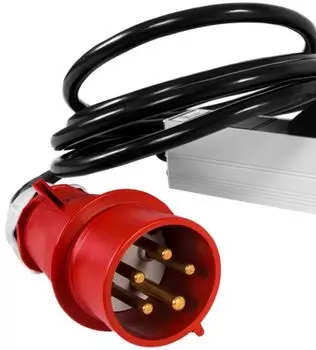 Блок розеток ЦМО R-3x16-36C13-12C19-I-1820-3-3PN вертикальный Rem-3x16, 3 фазы 16A, инд, 36 C13, 12 C19, 1820 мм, вх IEC 309, шнур 3 м