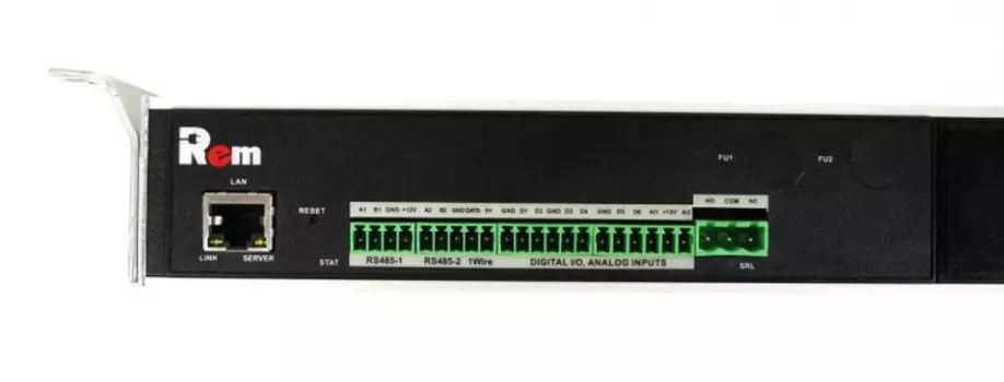 Блок розеток ЦМО R-MC1-32-4x3C13-2x2C19-A-1420-K управляемый верт. с монит. Rem-MC1 4x3 С13, 2x2 С19, 32A, алюм., 33-48U, колодка