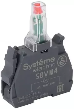 Блок световой Systeme Electric SBVM4 красный LED 230-240В АС