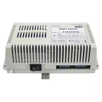 Блок управления VIZIT VIZIT-TU418 пульта консьержа VIZIT-ПК800, возможность подключения до 7 блоков