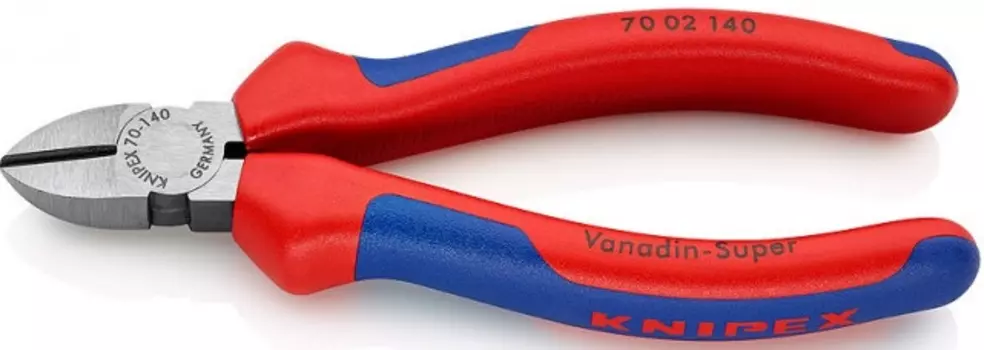 Бокорезы Knipex KN-7002140 L-140мм твердость кромок 62 HRC черн.