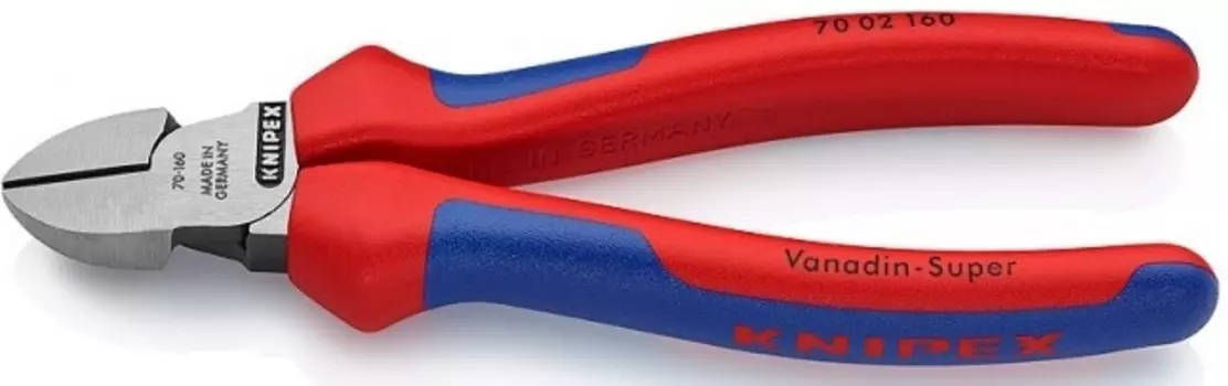 Бокорезы Knipex KN-7002160 L-160мм твердость кромок 62 HRC черн.