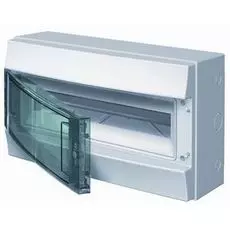 Бокс ABB 1SLM006502A1203 Mistral65 навесной 18М прозрачная дверь (с клемм)