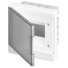 Бокс ABB 1SZR004002A1202 Basic E в нишу 6М серая прозрачная дверь (c клеммами)