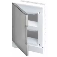 Бокс ABB 1SZR004002A1205 Basic E в нишу 16М серая прозрачная дверь (c клеммами)