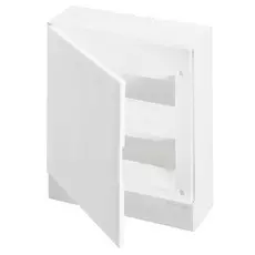 Бокс ABB 1SZR004002A2107 Basic E настенный 24М белая непрозрачная дверь (с клеммами)