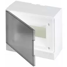 Бокс ABB 1SZR004002A2203 Basic E настенный 8М серая прозрачная дверь (с клеммами)