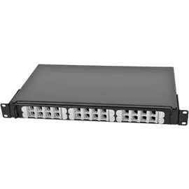 Бокс ЦМО БОН-19-1-24-В оптический 19" выдвижной, 1U, до 24 портов