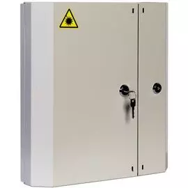 Бокс ЦМО БОН-Н-24.2 оптический настенный, две двери, 2 замка, до 24 портов