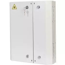 Бокс ЦМО БОН-Н-48.2 оптический настенный, две двери, 2 замка, до 48 портов