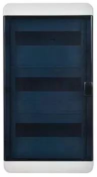 Бокс IEK TF5-KP72-N-36-65-K03-K02 TEKFOR пластиковый КМПн-36 IP65 черная прозрачная дверь