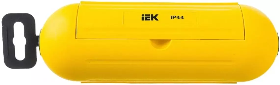 Бокс IEK WBX10-44-K05 для защиты кабельного соединения IP44 желтый