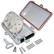 Бокс настенный Lanmaster LAN-FDB-FTTH16/OUT распределительный на 16 волокон, наружной установки, IP65