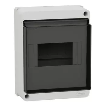 Бокс навесной Systeme Electric EZ9EAB106 City9 Box с прозрачной дверцей 6 мод.